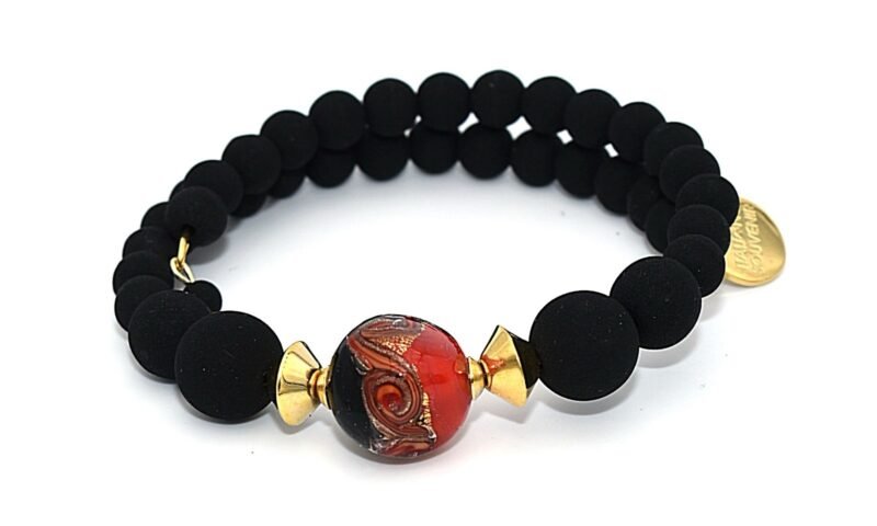Bracciale onde di Murano