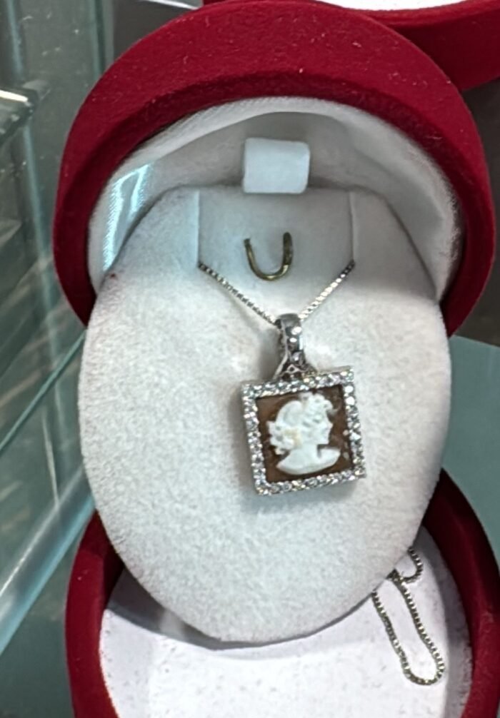 Collana cameo argento 925