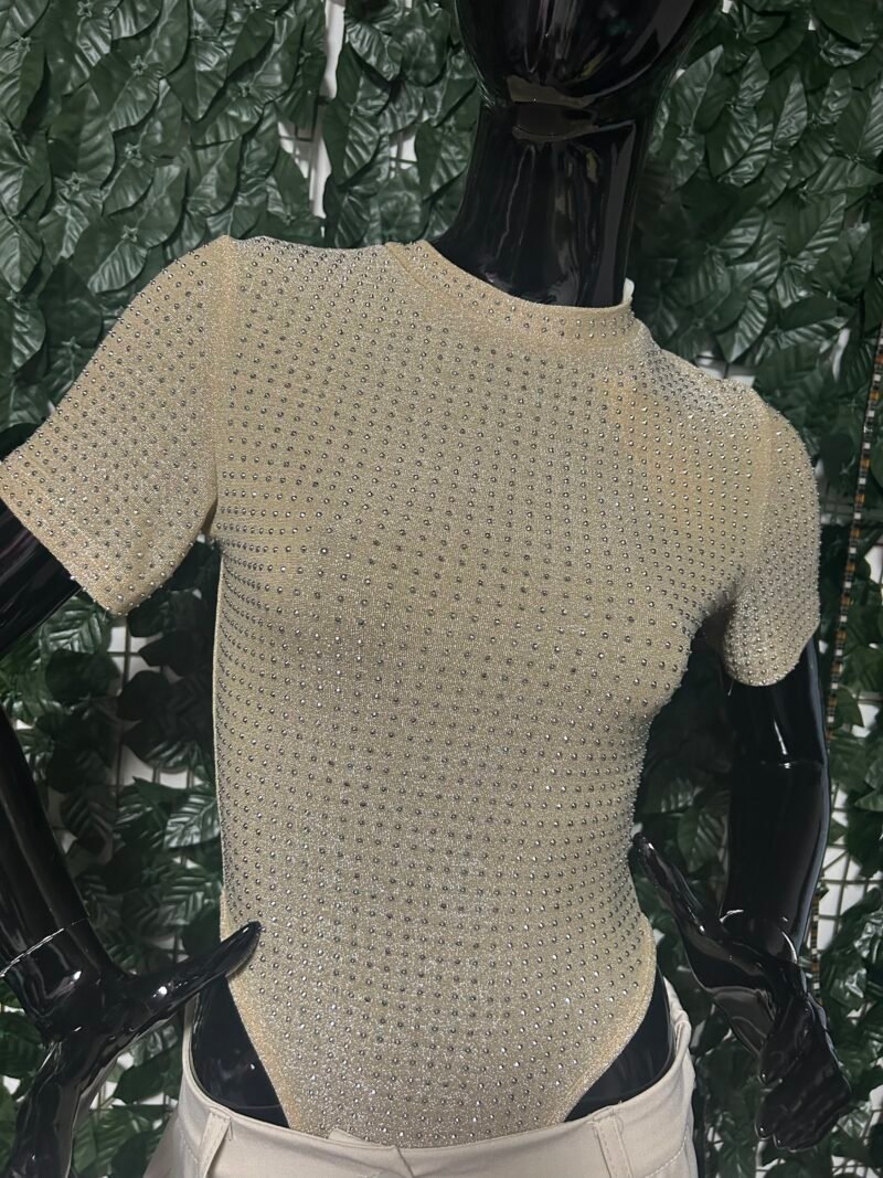 Body con micro borchie