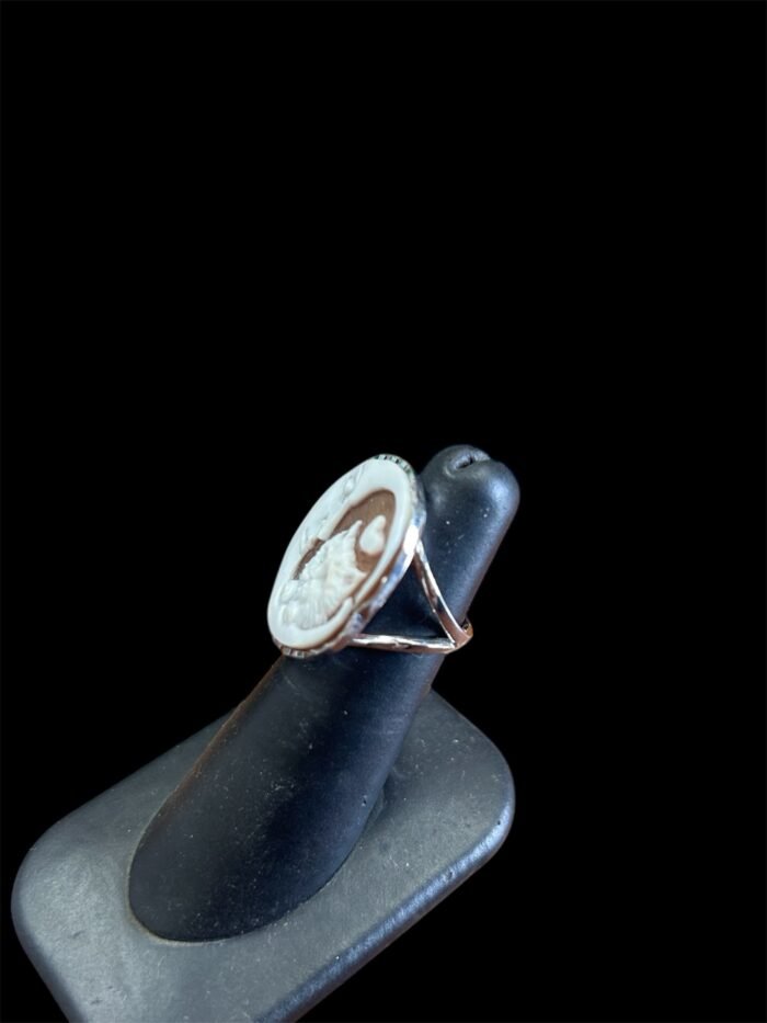 Anello cameo luna argento925