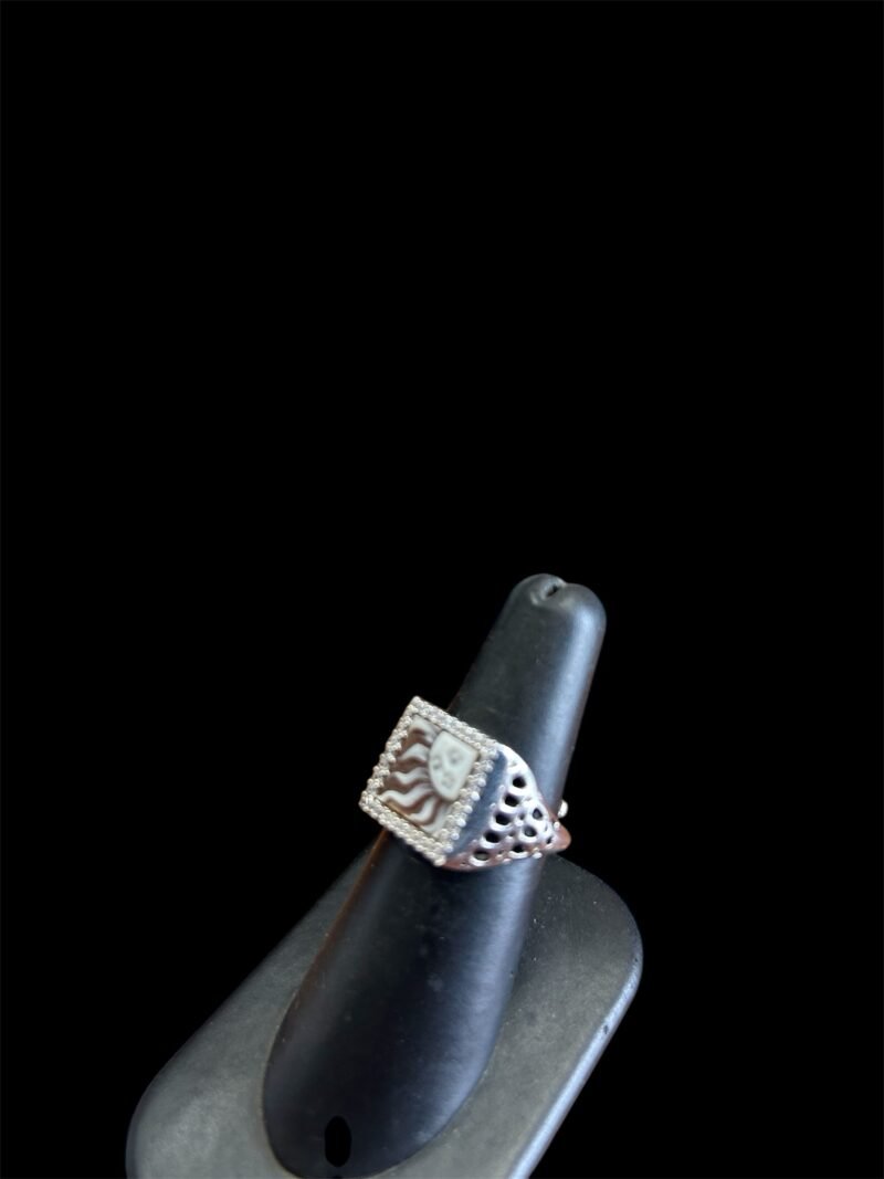 Anello sole regolabile argento925 - immagine 2