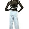 Top denim casual chic - immagine 2