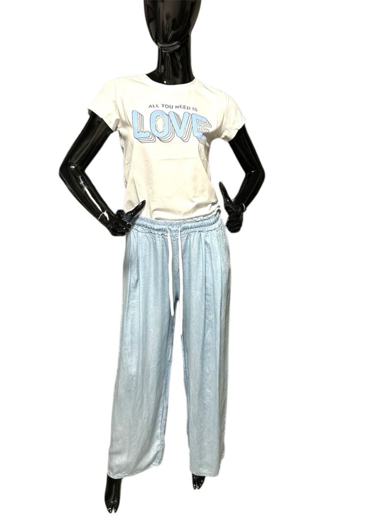 Pantalone denim confort