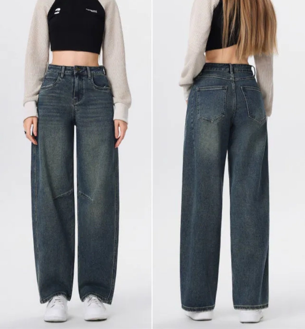 *Jeans Balloon Fit Donna*