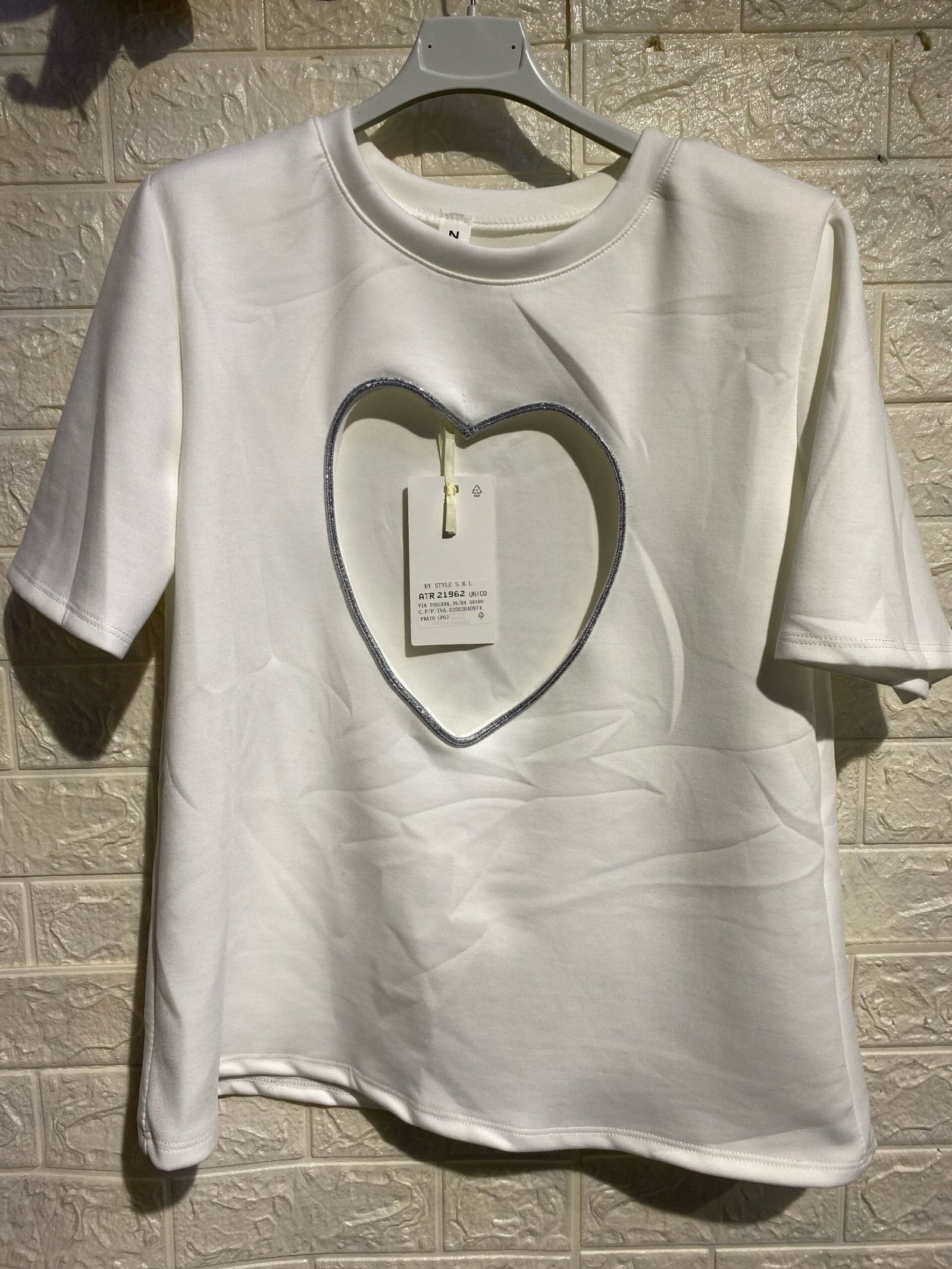 T-shirt cuore