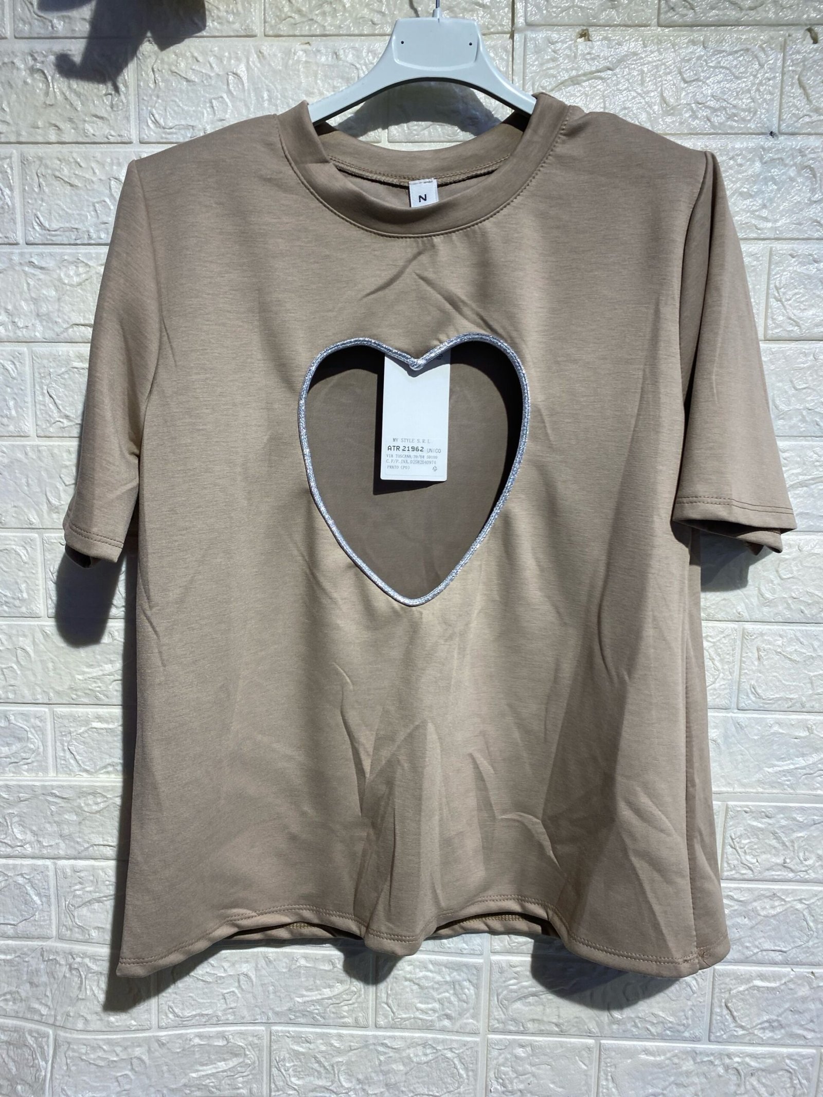 T-shirt cuore - immagine 2
